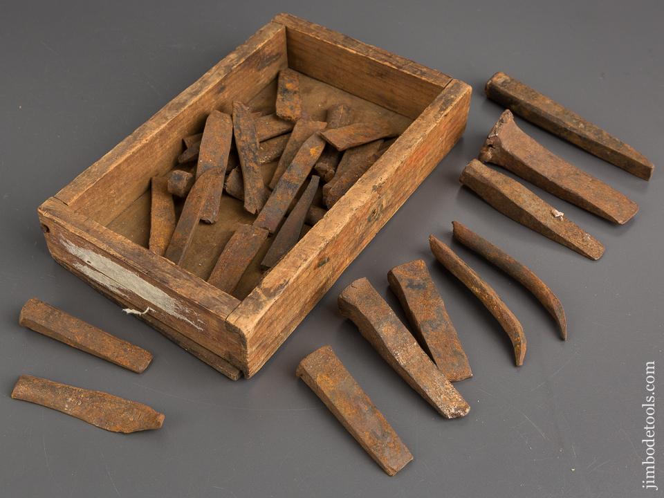 Set of Feathers and Wedges for Stone Cutting - 81492R