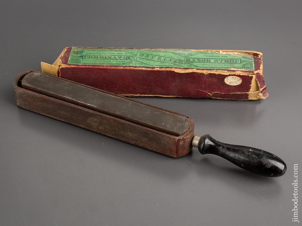 8 1/2 inch BAY STATE Strop and Oil Stone Hone - 81497R