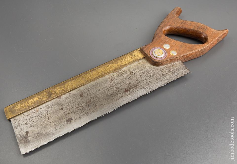 15 point 12 inch Rip SPEAR & JACKSON Brass Back Saw - 81514