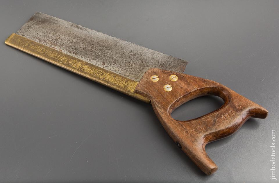 15 point 12 inch Rip SPEAR & JACKSON Brass Back Saw - 81514