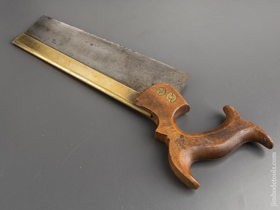16 point 10 inch Rip SPEAR & JACKSON Brass Back Dovetail Saw - 81516