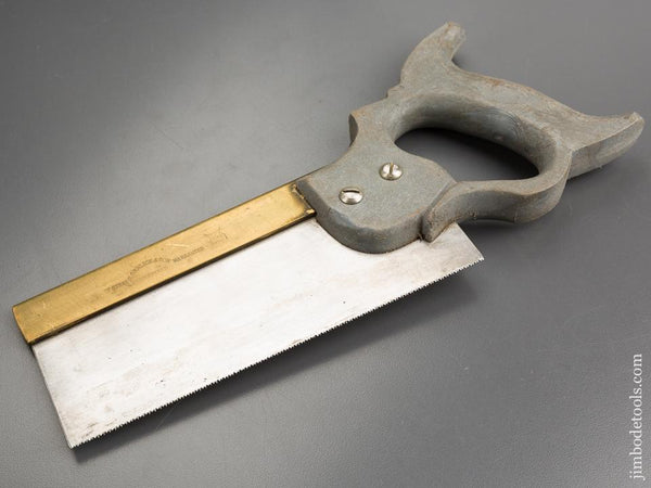 JUST SHARPENED 20 point 8 inch Rip GARLICK Brass Back Dovetail Saw - 81517