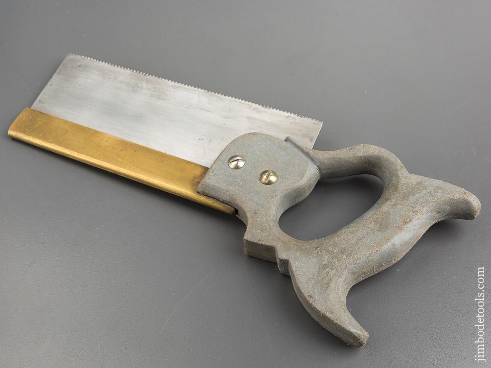 JUST SHARPENED 20 point 8 inch Rip GARLICK Brass Back Dovetail Saw - 81517