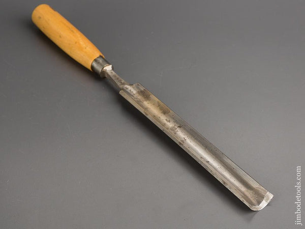 1 1/8 x 14 3/4 inch ROBt SORBY Boxwood Handled Patternmaker's Gouge - 81528