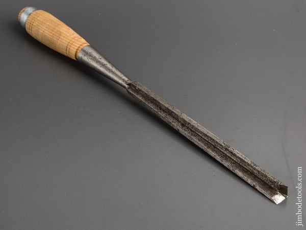 1/2 x 15 1/2 inch JAMES SWAN Corner Chisel with NEW Hickory Handle - 81537