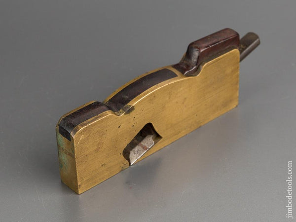 Extra Fine! Small Size Gunmetal Shoulder Plane by POPPING NY - 81563U