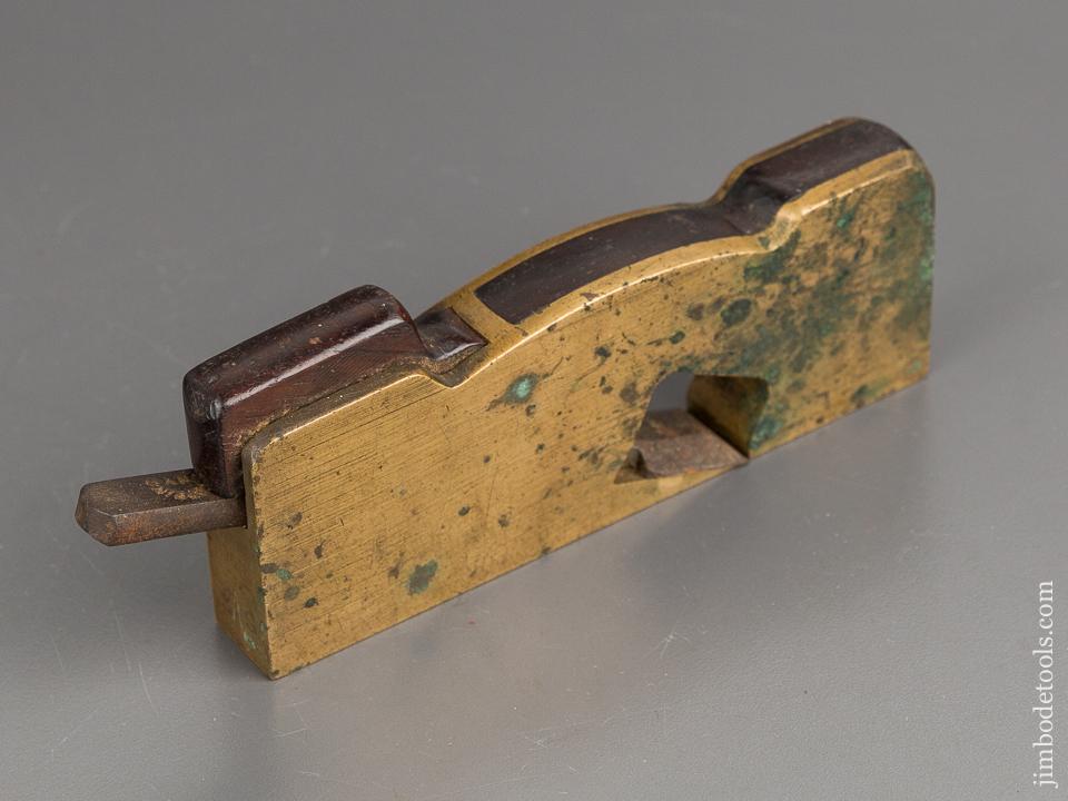 Extra Fine! Small Size Gunmetal Shoulder Plane by POPPING NY - 81563U