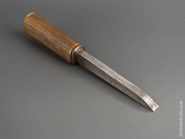 9/16 x 12 1/2 inch SHAW & CO Pig Sticker Mortise Chisel - 81578