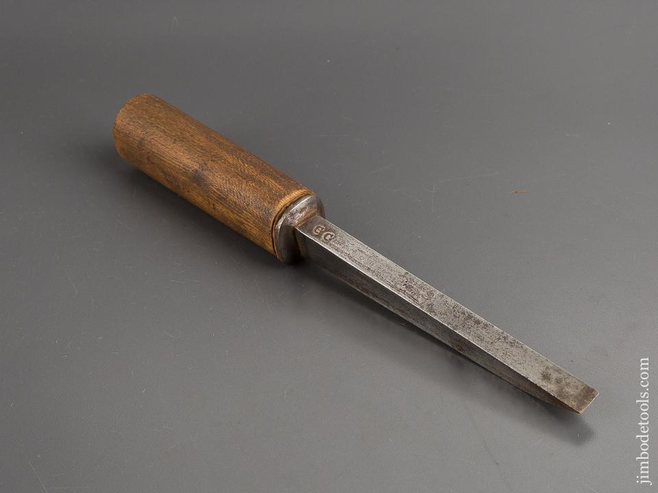 9/16 x 12 1/2 inch SHAW & CO Pig Sticker Mortise Chisel - 81578