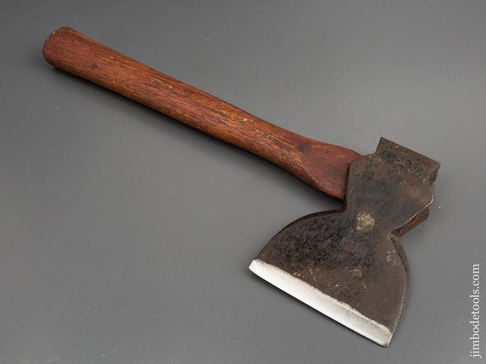 Two pound 4 1/2 x 6 inch PLUMB Single Bevel Side Axe with 15 1/2 inch Handle - 81582