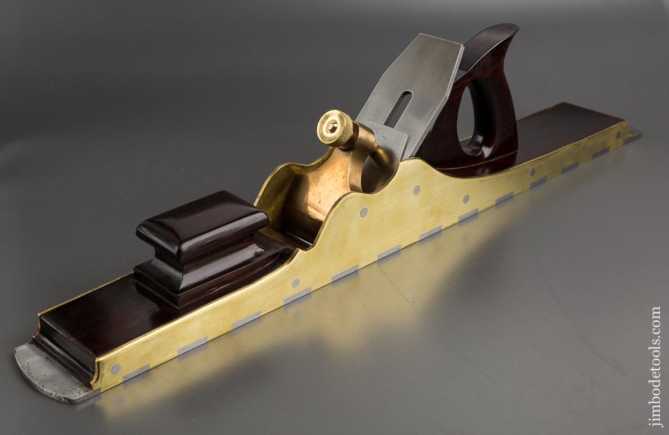 Stunning! 24 inch Gunmetal and Rosewood Jointer Plane - 81592