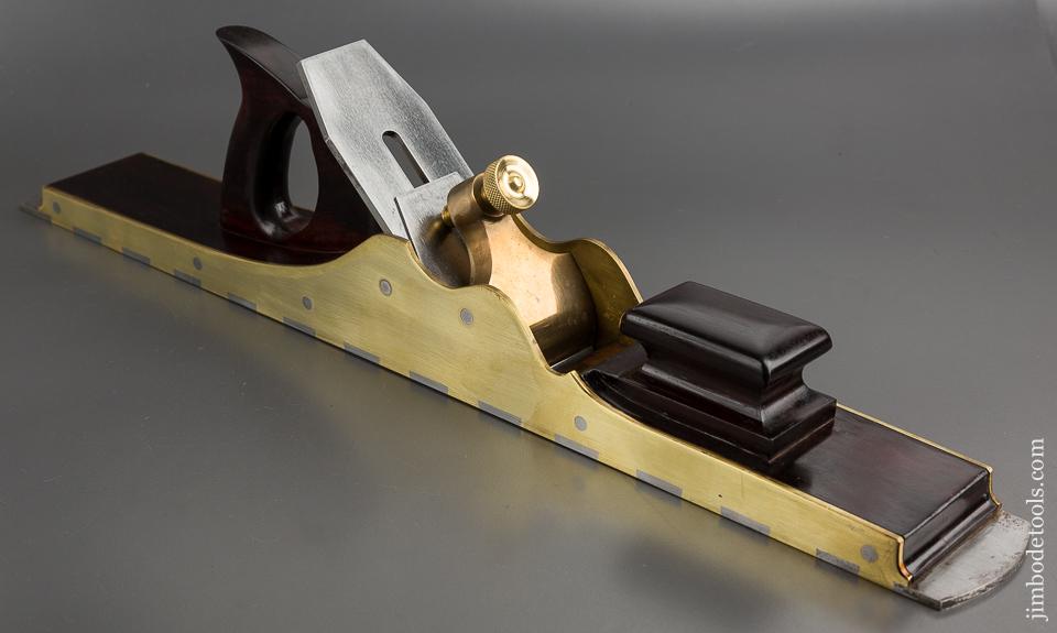 Stunning! 24 inch Gunmetal and Rosewood Jointer Plane - 81592