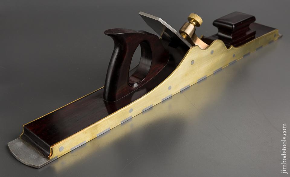 Stunning! 24 inch Gunmetal and Rosewood Jointer Plane - 81592