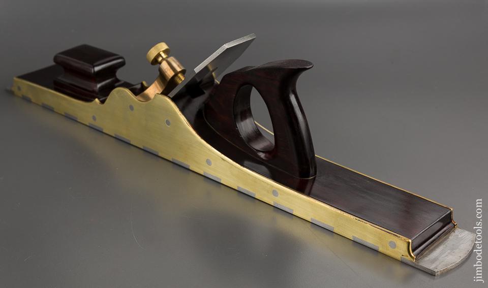 Stunning! 24 inch Gunmetal and Rosewood Jointer Plane - 81592