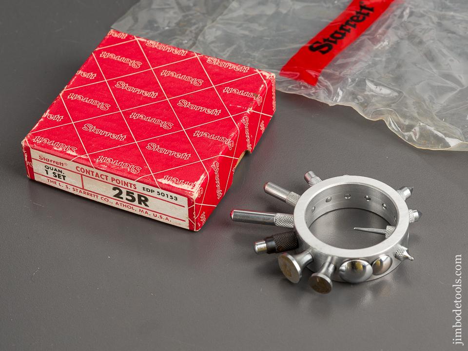 STARRETT No. 25R Contact Points MINT in Original Box - 81627