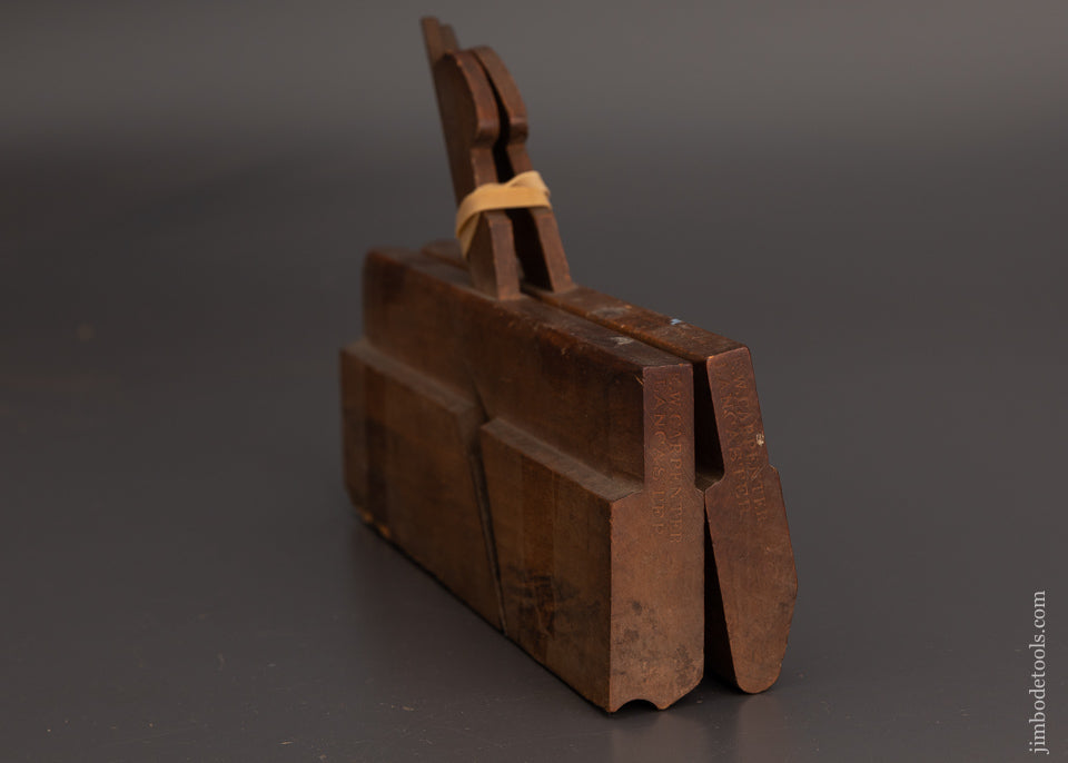1/2 inch Table Joint Plane Set by E.W. CARPENTER LANCASTER PA circa 1813-17 GOOD+ - 81630