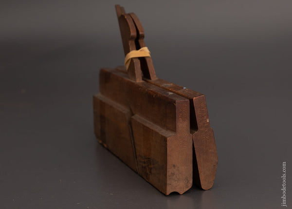 1/2 inch Table Joint Plane Set by E.W. CARPENTER LANCASTER PA circa 1813-17 GOOD+ - 81630