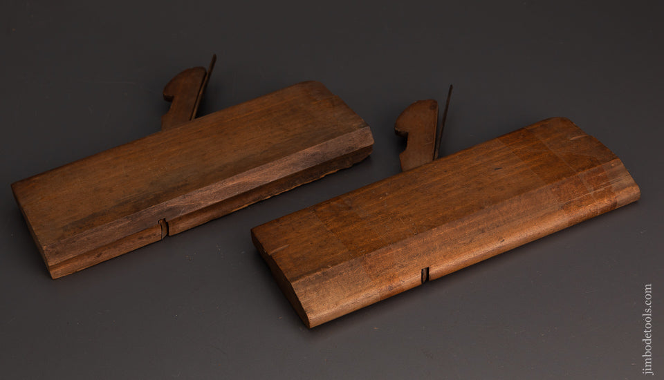 1/2 inch Table Joint Plane Set by E.W. CARPENTER LANCASTER PA circa 1813-17 GOOD+ - 81630