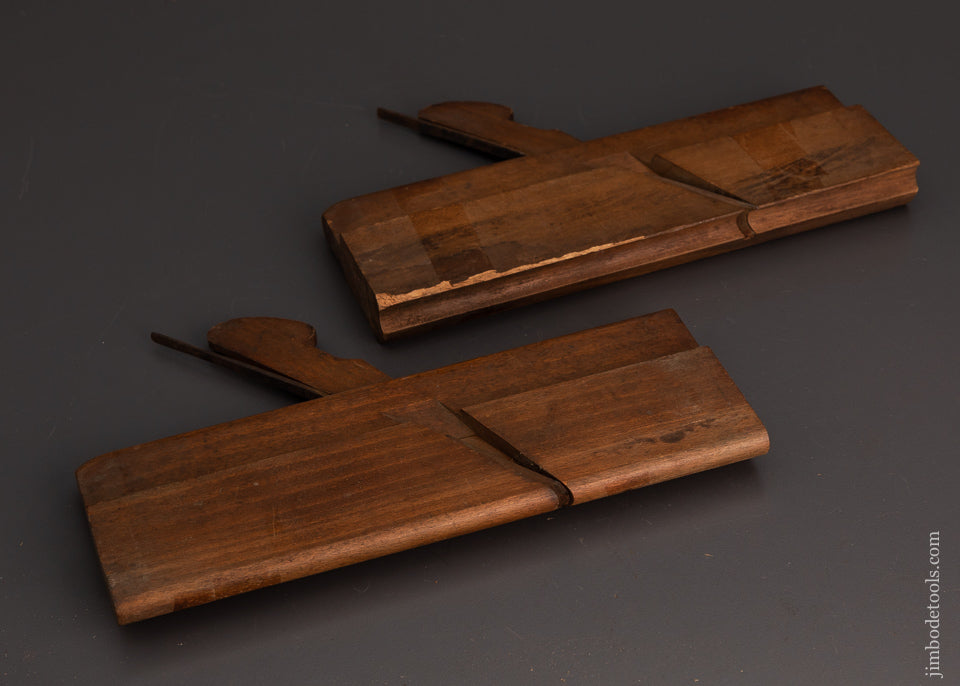 1/2 inch Table Joint Plane Set by E.W. CARPENTER LANCASTER PA circa 1813-17 GOOD+ - 81630