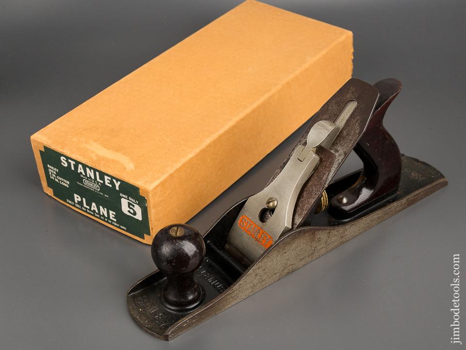 STANLEY No. 5 Jack Plane Type 19 circa 1948-61 in Original Box - 81682