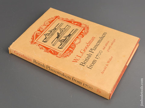 
Book: BRITISH PLANEMAKERS FROM 1700 by W.L. Goodman - 81704R