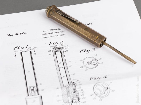 STOWELL Patent February 12, 1937 STANLEY No. 1021 Electric Screwdriver! - 81737