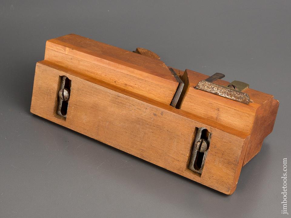 Crisp Moving Filletster Plane by BENSEN & CRANNELL ALBANY NY circa 1843-62 - 81749