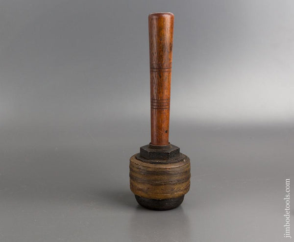 3 1/2 pound 3 1/2 x 11 inch Leather Maul - 81755