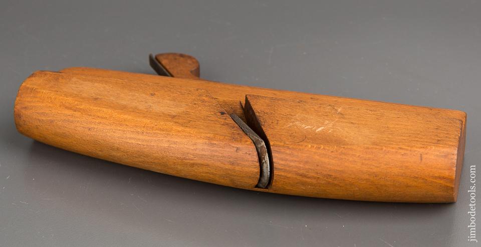RARE Four Star LOCKPORT EDGE TOOL CO Compass Round Molding Plane circa 1860-70 Auburn, NY - 81757