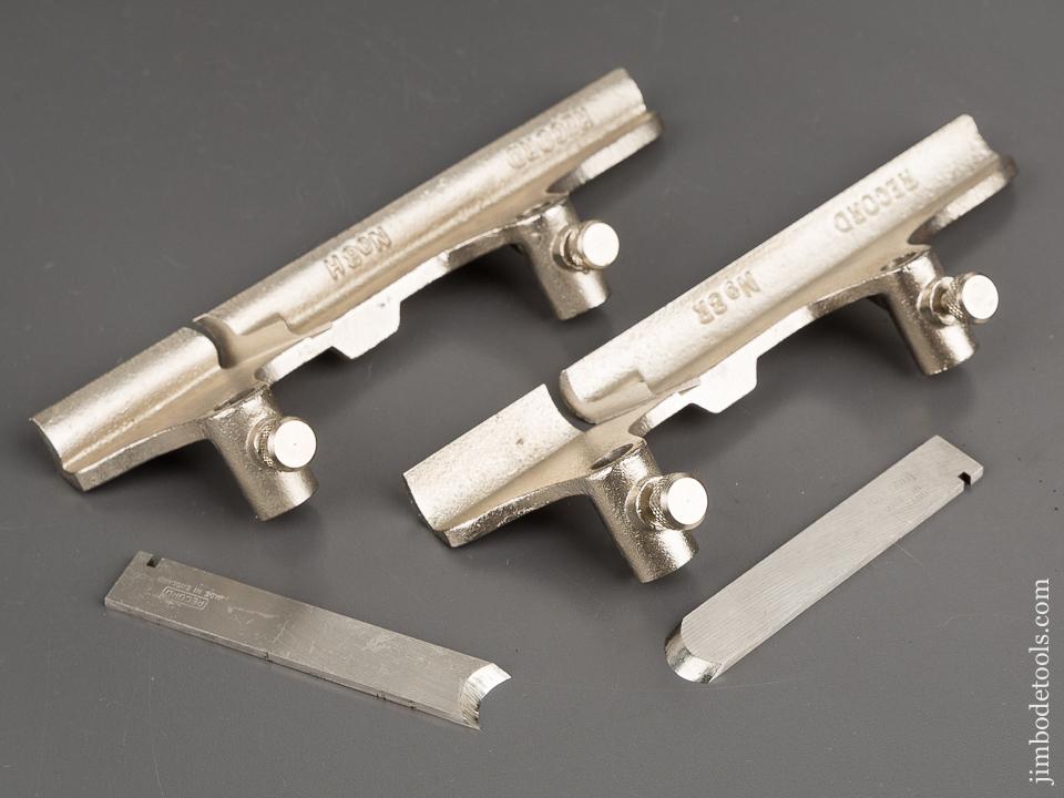 RECORD No. 8 Hollow & Round Bottoms with Cutters for STANLEY No. 45 and RECORD No. 405 Planes - 81759