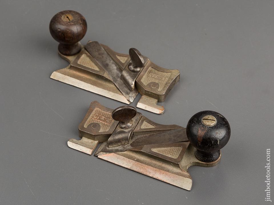 TRAUT's Patent January 29, 1895 STANLEY No. 98 & 99 Side Rabbet Planes - 81760
