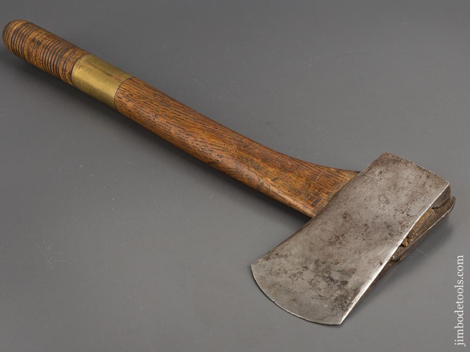 THE PRESIDENT'S HUNTING AXE with Leather Sheath by KING AXE & TOOL CO. Of Oakland, Maine - 81768U