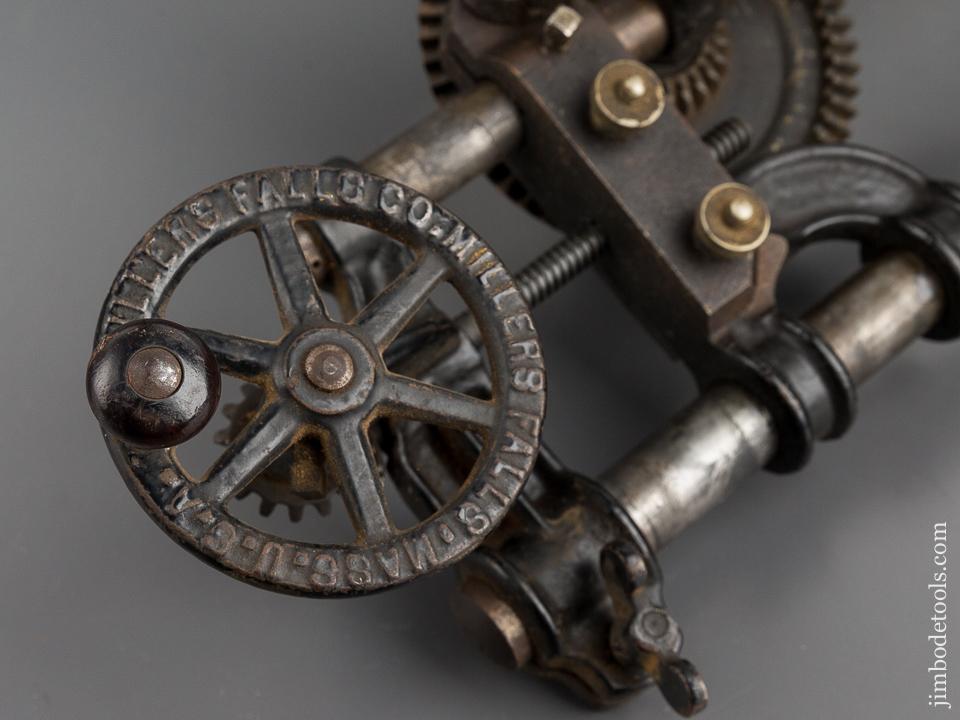 MILLERS FALLS No. 21 Table Mounted Drill Press 100% COMPLETE with Table & Vise - 81794