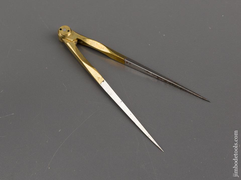 Four inch Brass and Steel Dividers - 81818