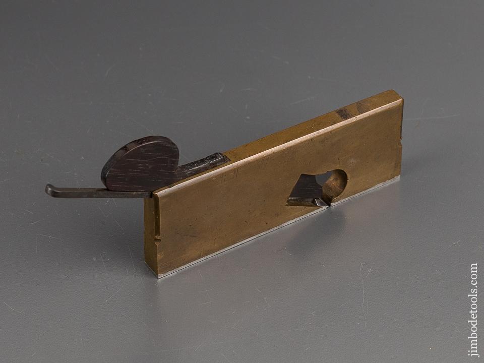 Crisp Little 4 1/2 x 3/8 inch Gunmetal Shoulder Plane with Case - 81837U
