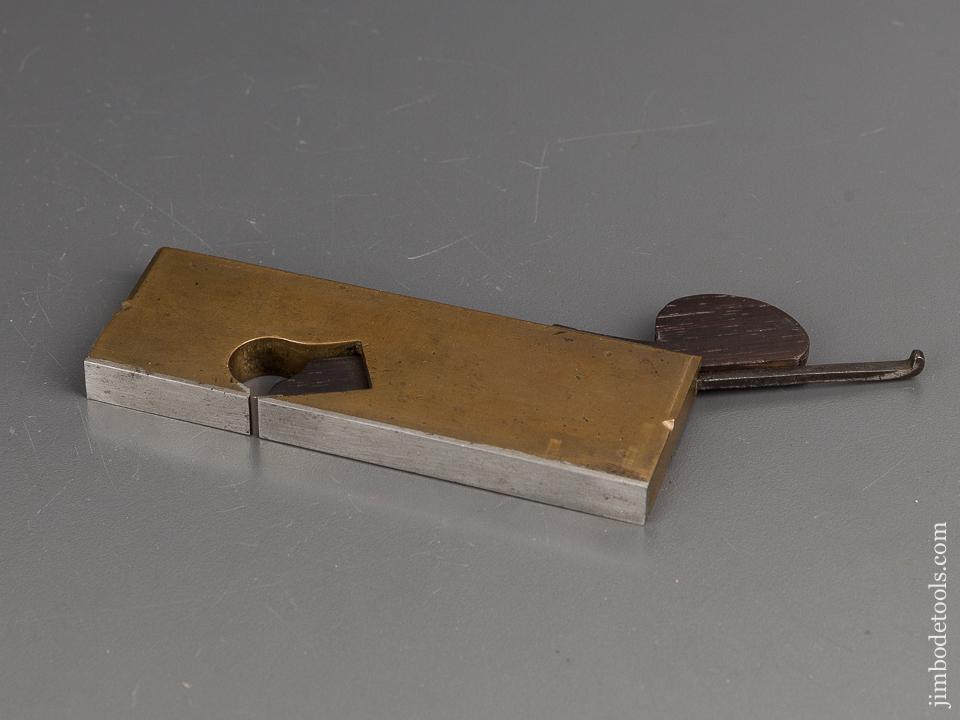 Crisp Little 4 1/2 x 3/8 inch Gunmetal Shoulder Plane with Case - 81837U