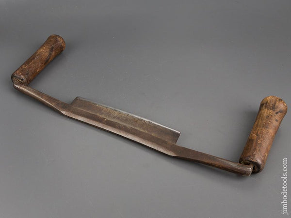 Seven inch D.R. BARTON 1832 Draw Knife - 81872