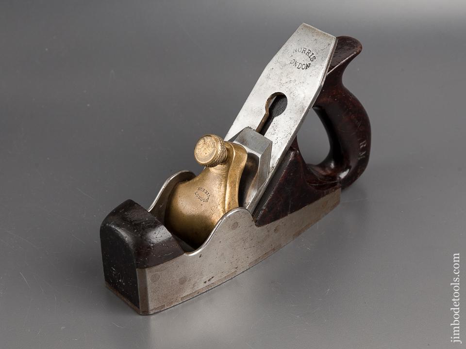 Great Pre-War Dovetailed Steel and Rosewood NORRIS No. 5 Smooth Plane - 81890