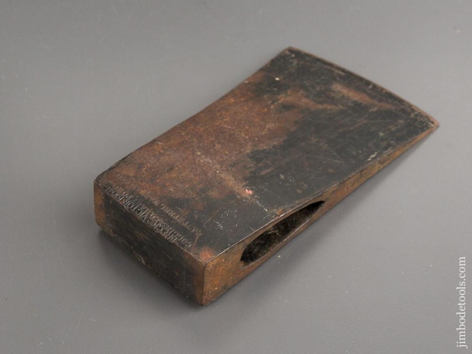 Signed and Labeled JOSEPH BRECK & SONS 1904 VICTOR 4.2 pound Axe by COLLINS & CO, HARTFORD CT - 81899R