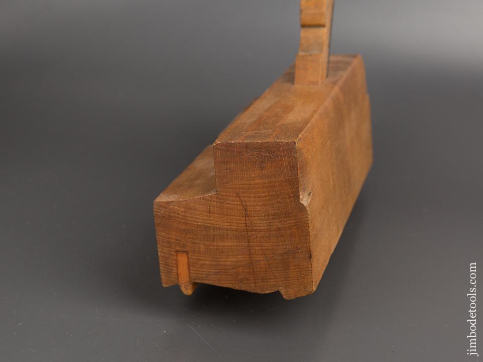 3 3/8 inch Wide Molding Plane by CASEY & CO. AUBURN, NY circa 1830-50s EXTRA FINE - 81906R