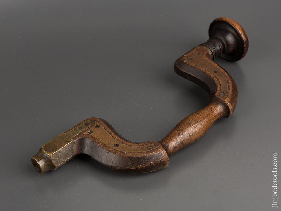 Fine WELLS & CO. 14 inch Brace with Push Button Chuck - 81909R