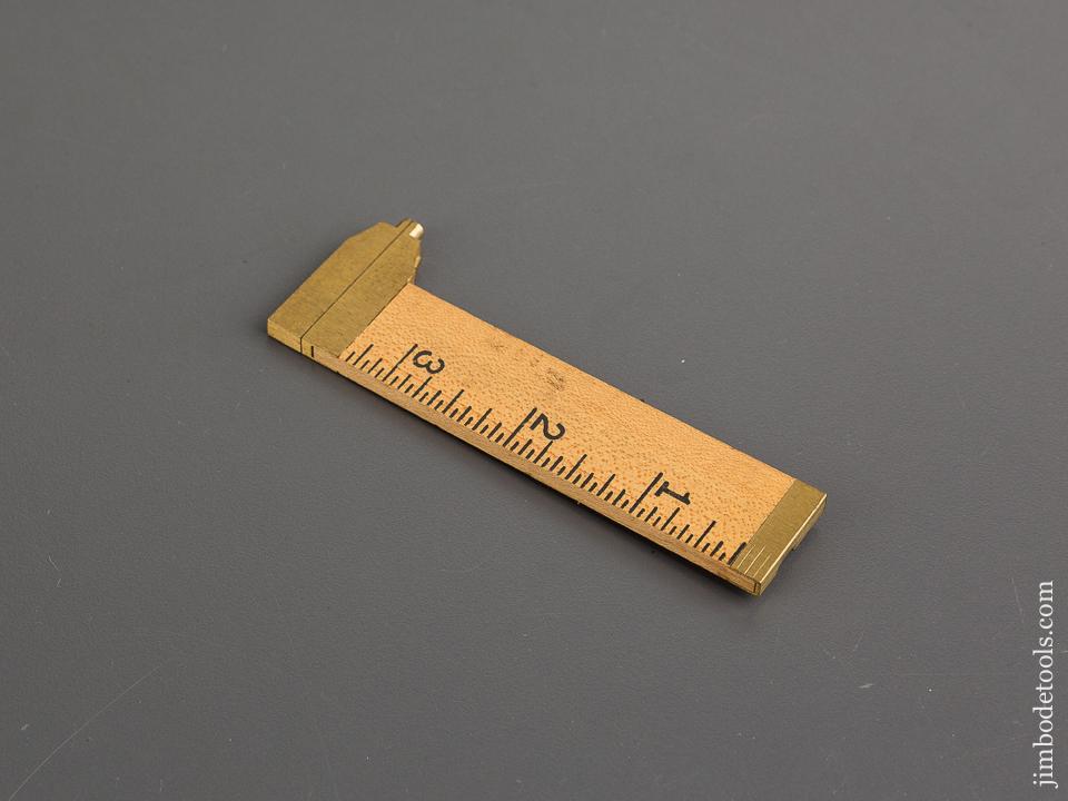 STANLEY No. 136R Boxwood & Brass Caliper Rule - 81910