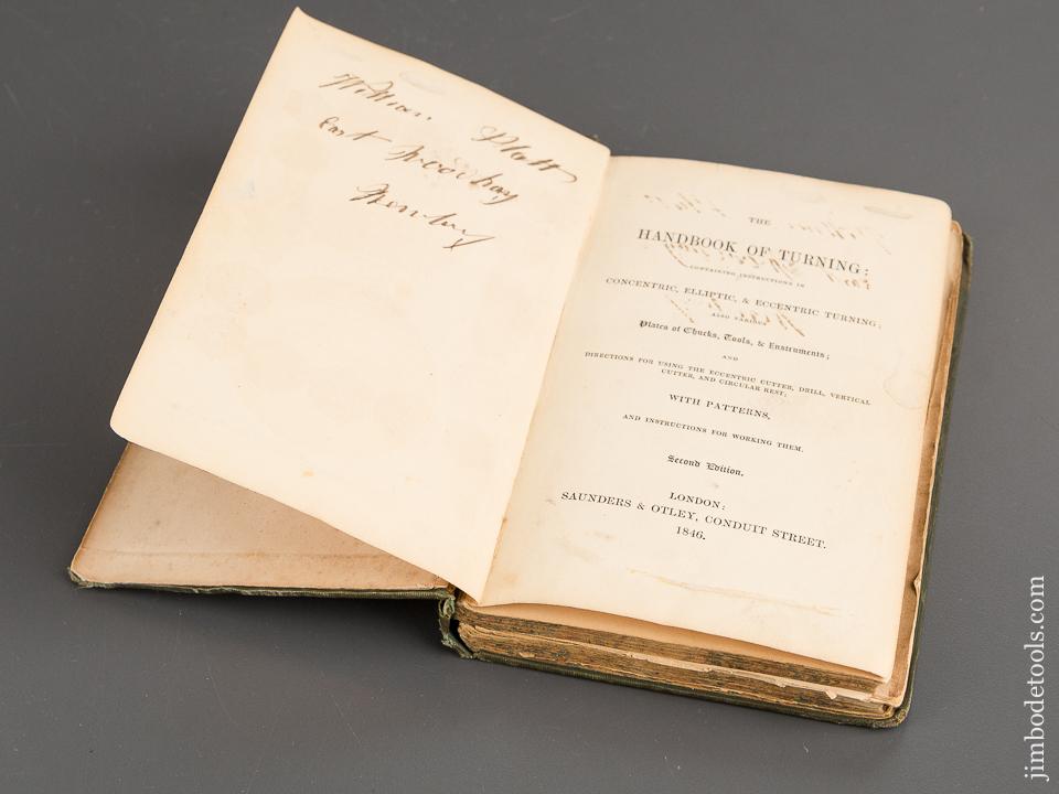 Book: HAND BOOK OF TURNING 1842 by Mary Isabella Oliver Gascoigne - 81917R