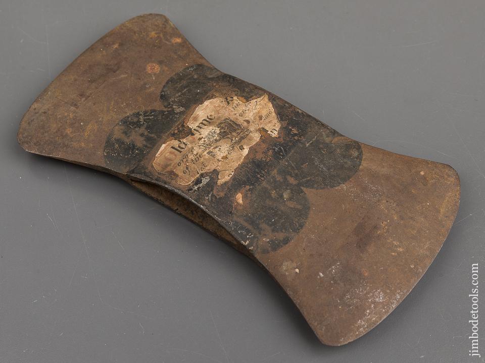 4 7/8 x 9 1/4 inch "OLD TIME AXE" with Original Label - 81949R