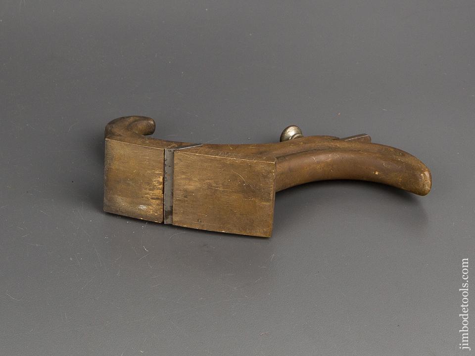 1 3/4 x 7 3/4 inch Brass Tee Rabbet Plane with Lever Cap - 81954RU