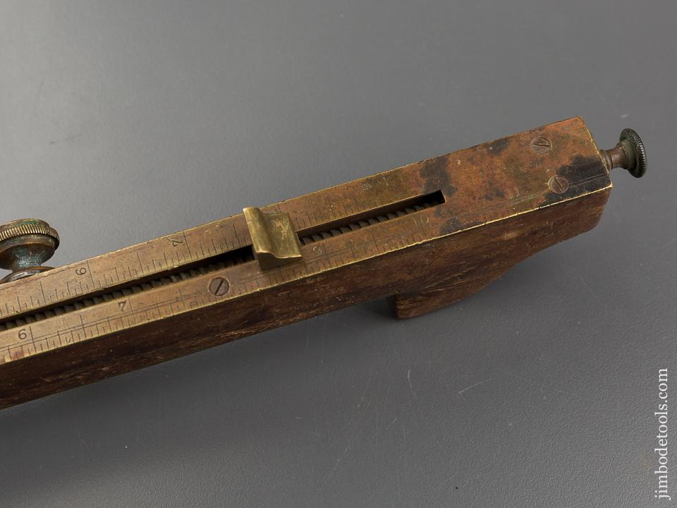 Twelve inch NESTER's Patent December 31, 1867 Marking Gauge - 81955R