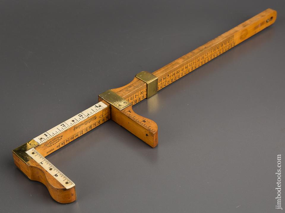 Near Mint! 18 inch KERBY Foot Rule - 81957R