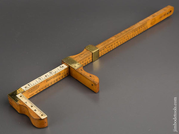 Near Mint! 18 inch KERBY Foot Rule - 81957R