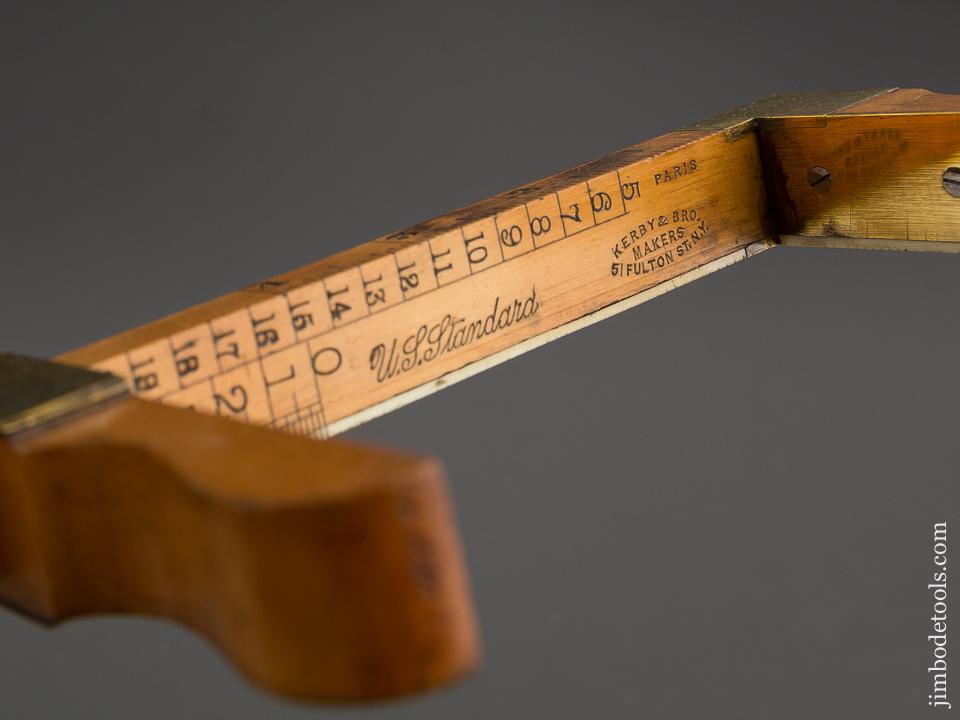 Near Mint! 18 inch KERBY Foot Rule - 81957R
