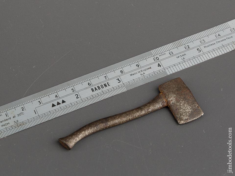 Three inch Miniature Axe with Iron Handle - 81958R